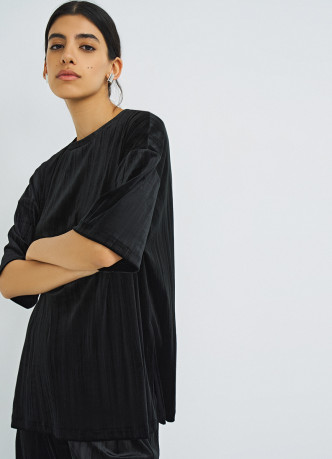 Бархатная футболка