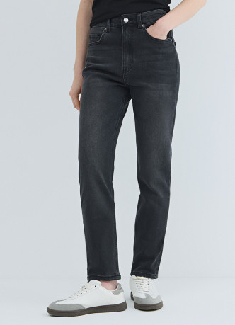 Джинсы Mom с высокой посадкой