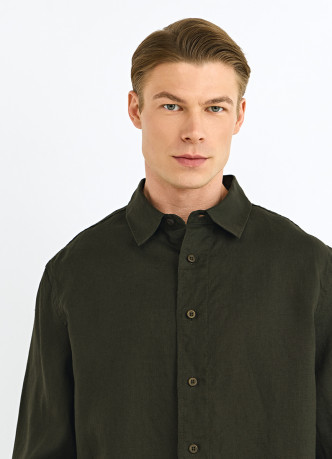 Рубашка изо льна