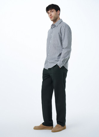 Рубашка из жатого хлопка