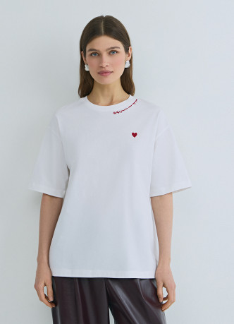 Футболка с принтом