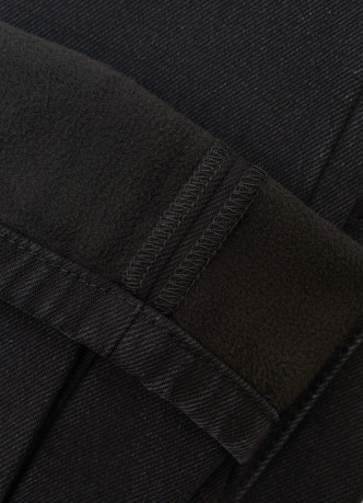 Прямые утеплённые джинсы для мальчиков