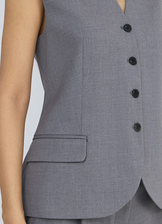 Удлинённый жилет