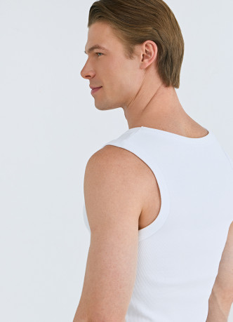 Базовая майка в рубчик