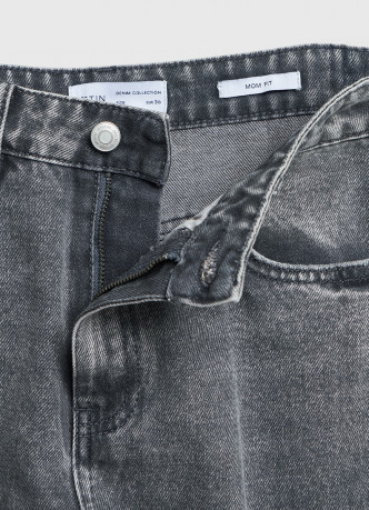 Джинсы Mom с высокой посадкой