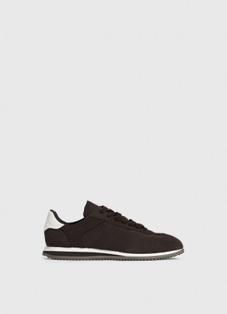 Кроссовки из натуральной замши