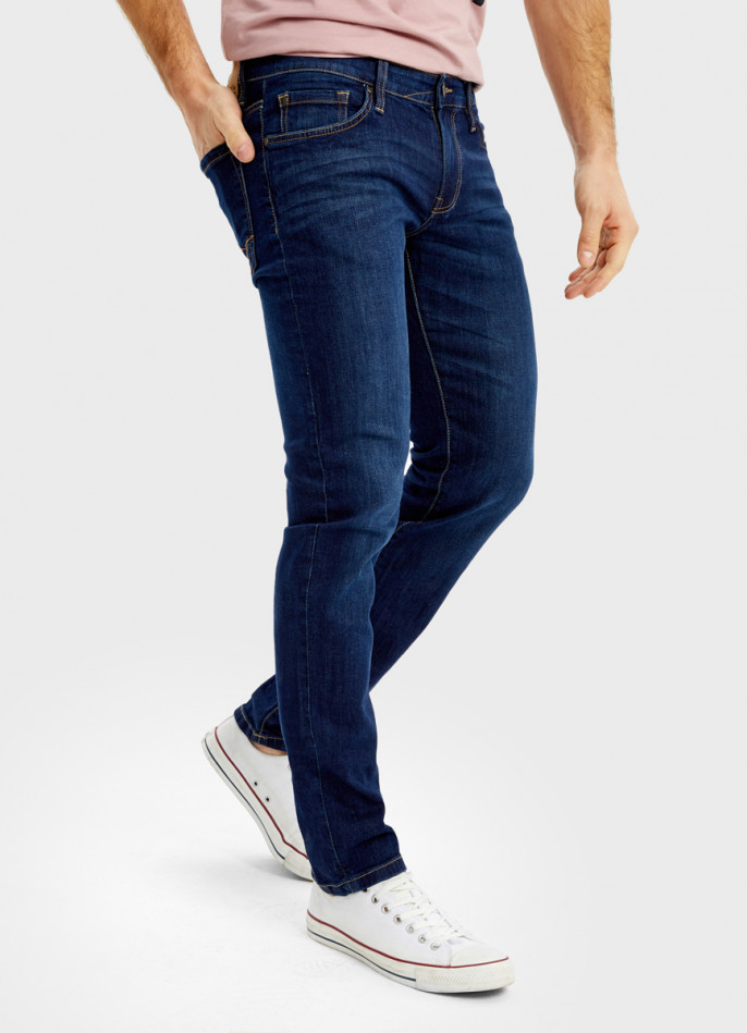 Джинсы Skinny с потёртостями