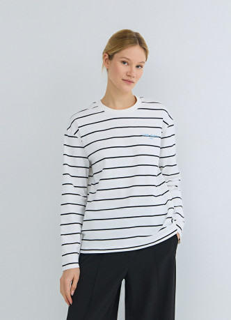 Лонгслив в полоску