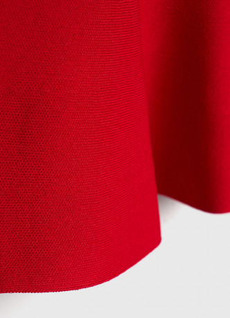 Кардиган с баской