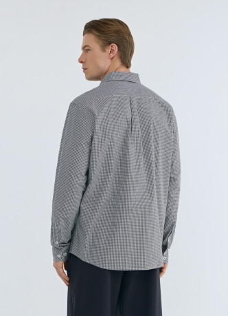 Рубашка в клетку виши