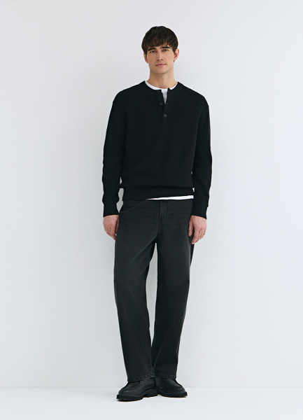 

Свободные джинсы Baggy, Серый