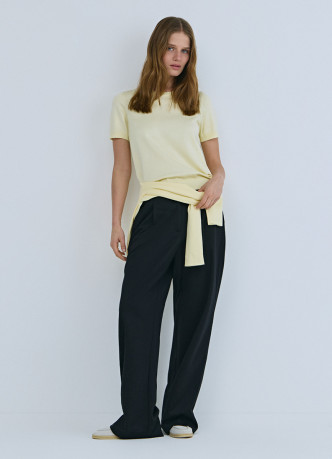 Джемпер с коротким рукавом