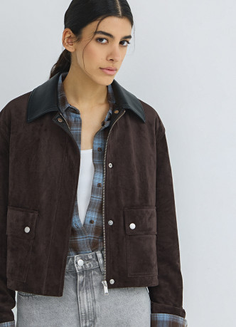 Замшевая куртка