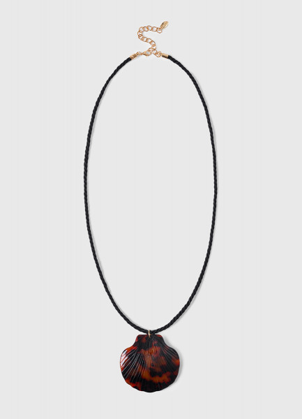 

Подвеска-ракушка на шнуре, Коричневый