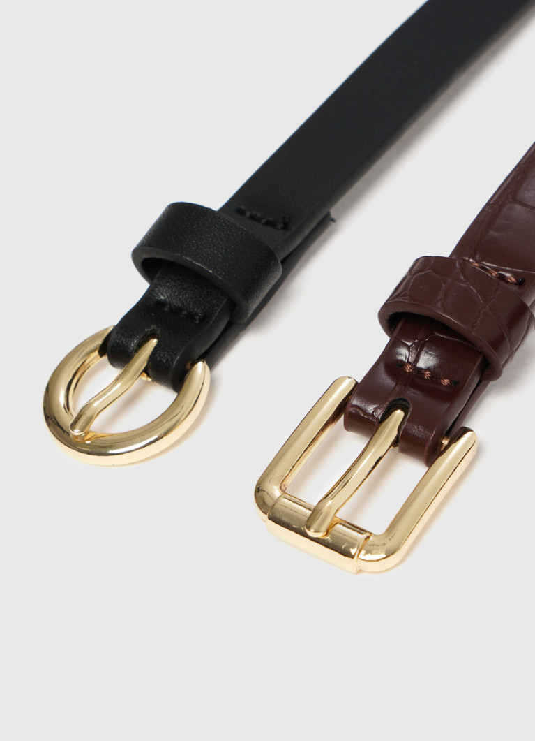 leather belt bolsa men's