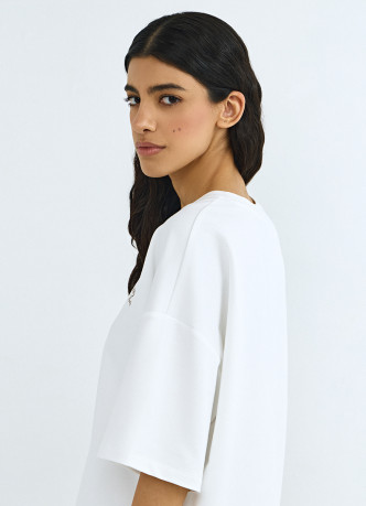 Футболка с удлинёнными рукавами