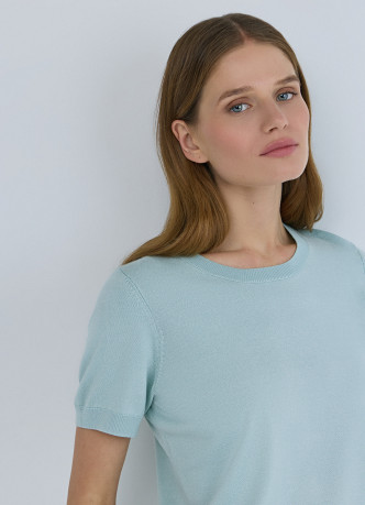 Джемпер с коротким рукавом