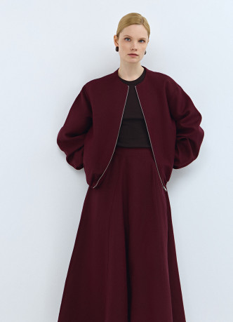 Юбка миди А-силуэта