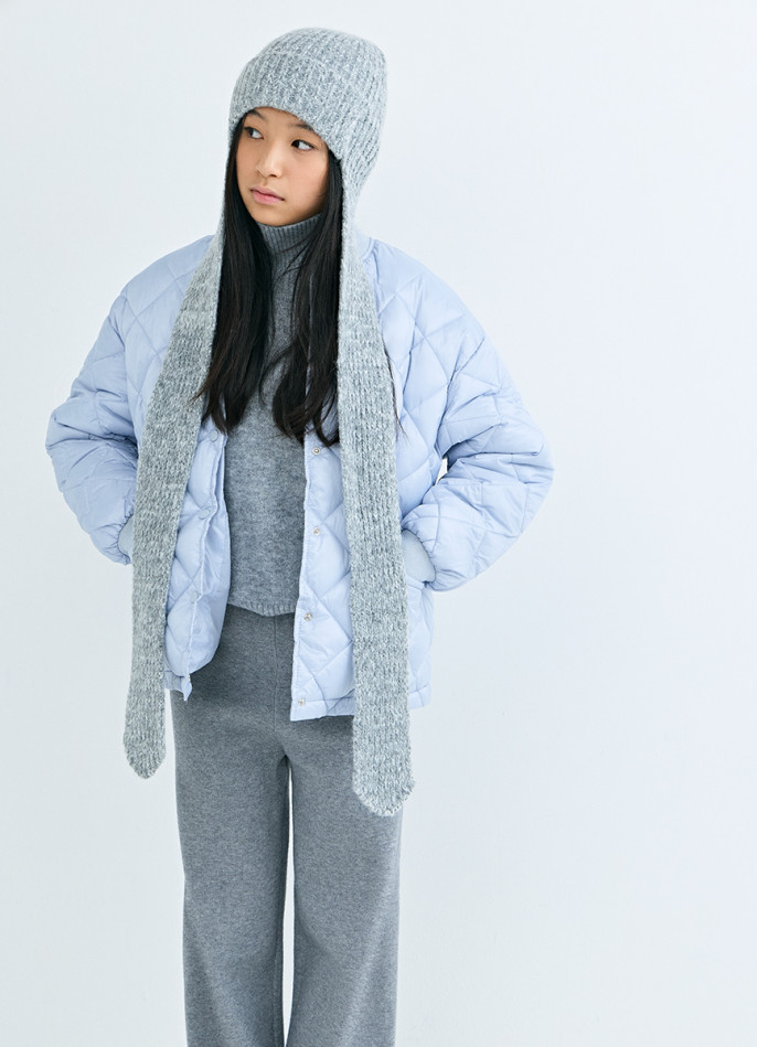 Утеплённая куртка для девочек