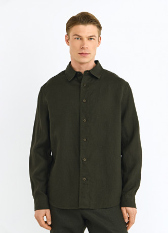 Рубашка изо льна