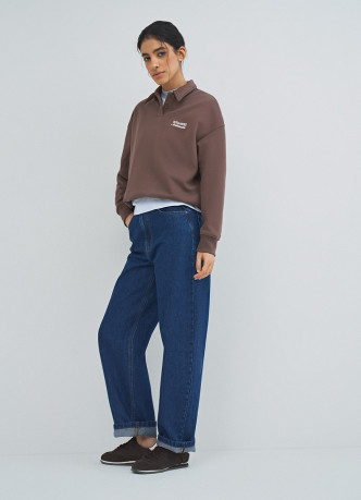 Джинсы Barrel с высокой посадкой