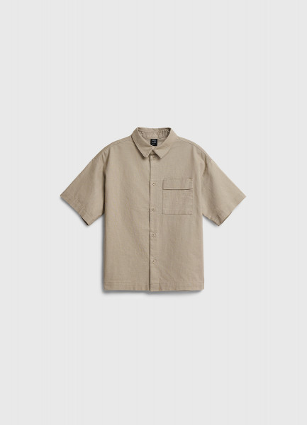 Рубашка с коротким рукавом для мальчиков Бежевый 1799₽