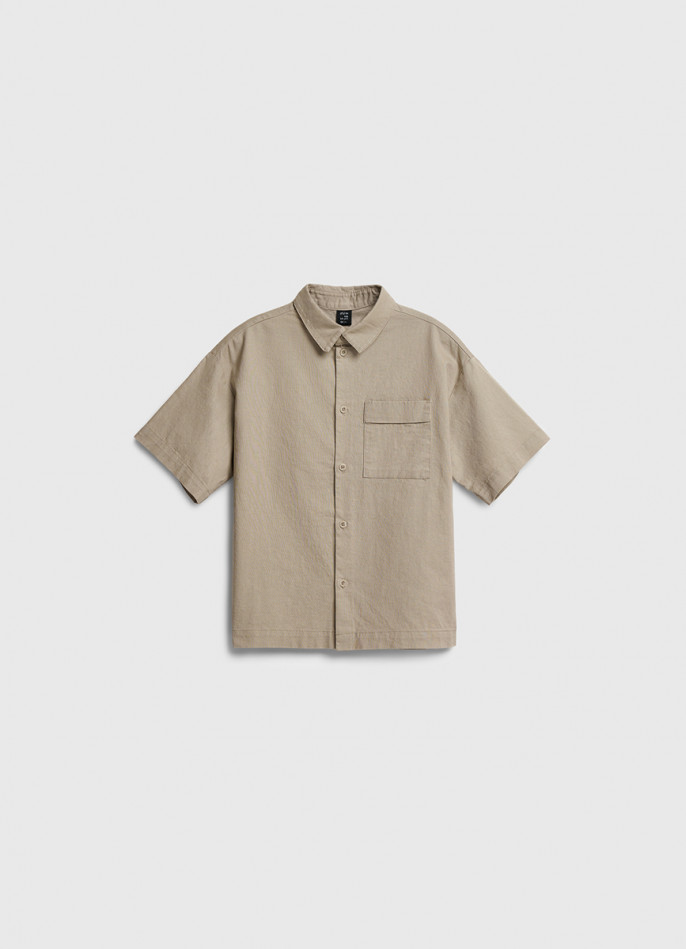 Рубашка с коротким рукавом для мальчиков