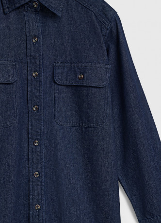 Джинсовая рубашка