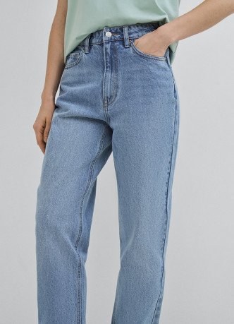Джинсы Mom с высокой посадкой
