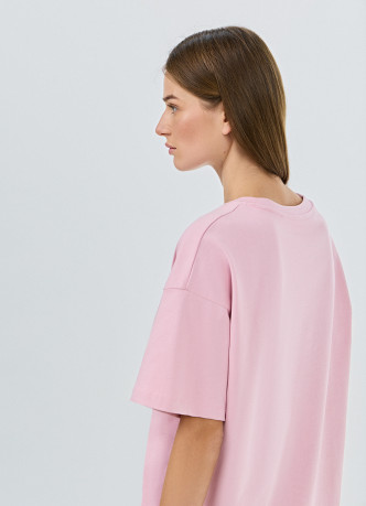 Футболка оверсайз с принтом