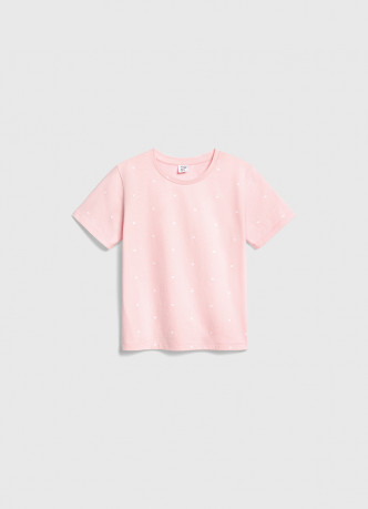 Футболка с принтом для девочек