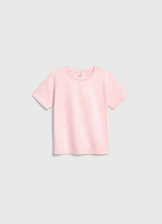 Футболка с принтом для девочек