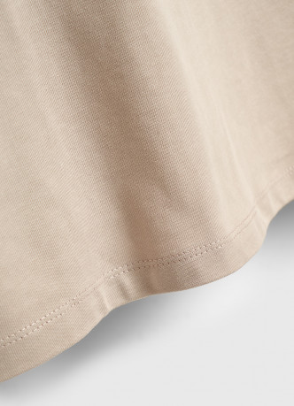 Футболка оверсайз из плотного хлопка