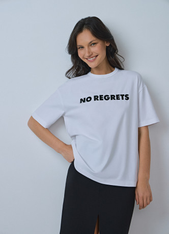 Футболка с принтом