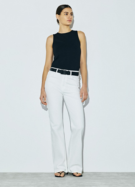 

Джинсы Клёш с эластаном, Белый