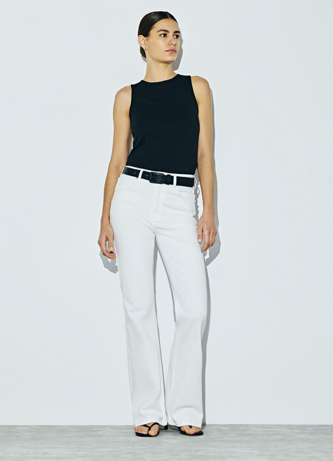 Джинсы Клёш с эластаном