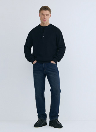 Утеплённые джинсы Slim