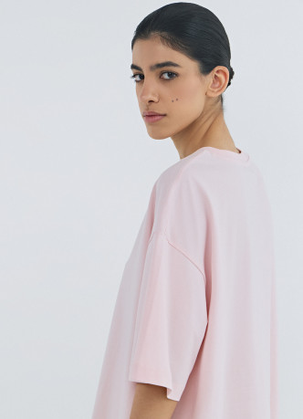 Футболка оверсайз с вышивкой