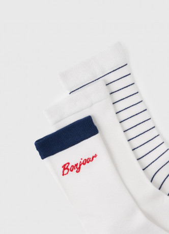 Носки с содержанием вискозы, 3 пары