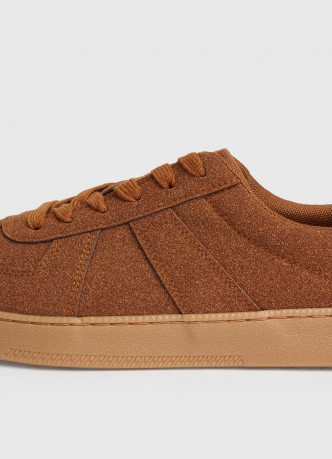 Кеды из искусственной замши