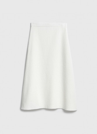 Вязаная юбка миди А-силуэта