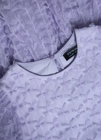 Платье мини с бантиками для девочек