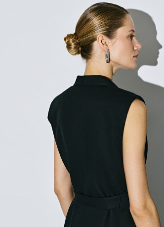 Удлиненный жакет на запах