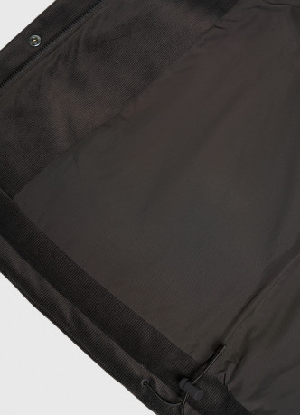 Утеплённая куртка из вельвета