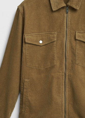 Куртка-рубашка из вельвета
