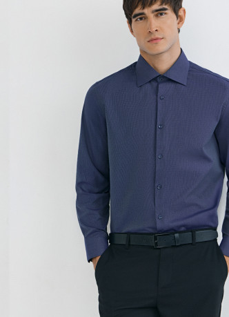 Рубашка из структурной ткани