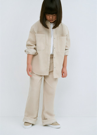 Вельветовые брюки для девочек