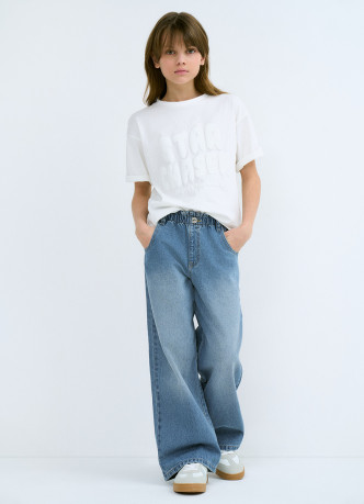 Широкие джинсы Wide leg для девочек
