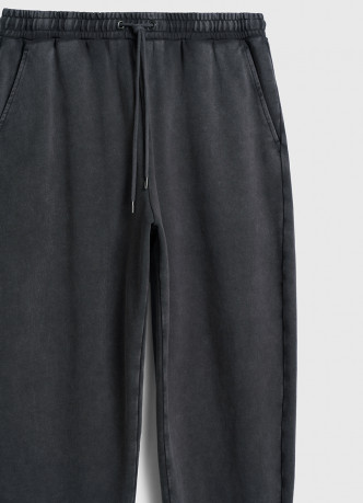 Трикотажные джоггеры с эффектом стирки