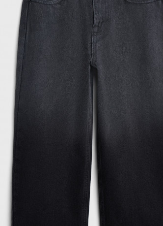 Широкие джинсы с градиентом для мальчиков